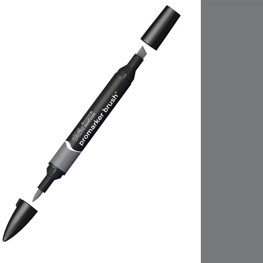 Winsor & Newton Cool Grey 4 - Promarker Brush - Winsor & Newton - Winsor & Newton at DRK Crafts