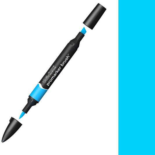 Winsor & Newton Cyan - Promarker Brush - Winsor & Newton - Winsor & Newton at DRK Crafts