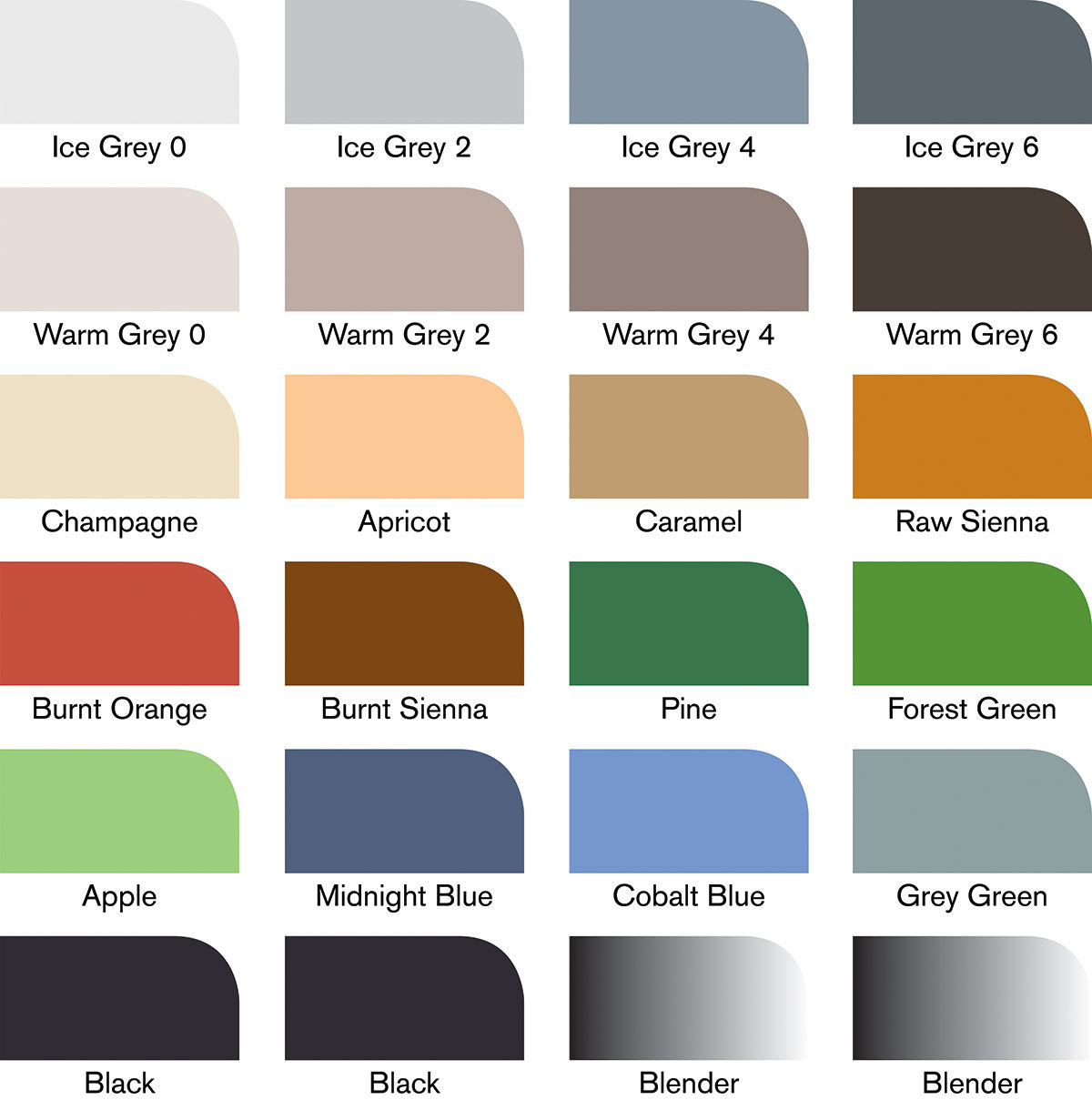 Winsor & Newton Promarker Wallet - 24 + 1 Architectural Set - Winsor & Newton at DRK Crafts