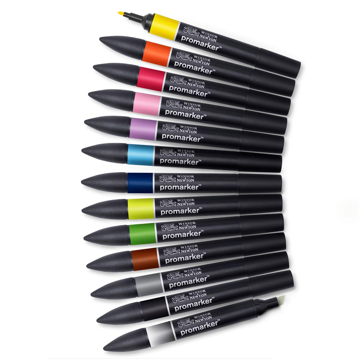 Winsor & Newton Promarker 12 Set 1 - Winsor & Newton at DRK Crafts