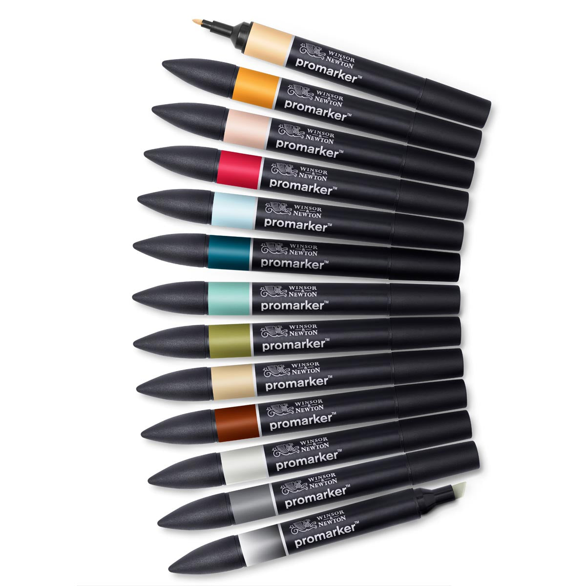 Winsor & Newton Promarker 12+1 Set - Manga Set 2 - Winsor & Newton at DRK Crafts