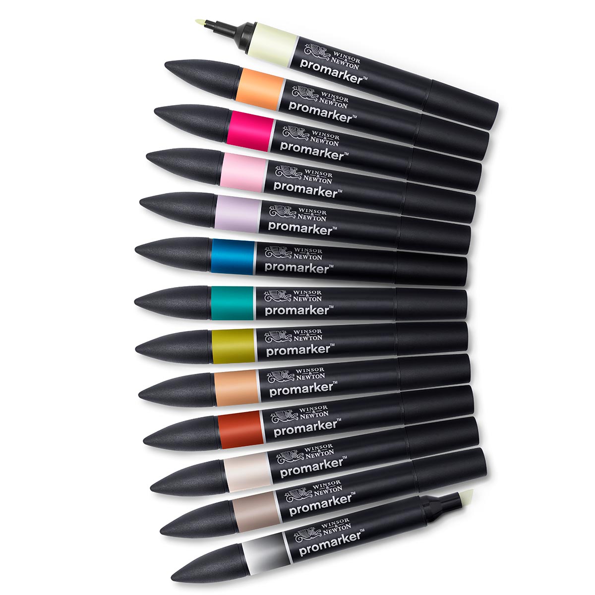Winsor & Newton Promarker 12+1 Set - Manga Romance - Winsor & Newton at DRK Crafts