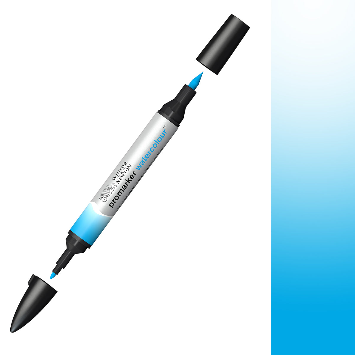 Winsor & Newton Watercolour Markers Cerulean Blue Hue 139 - Winsor & Newton at DRK Crafts