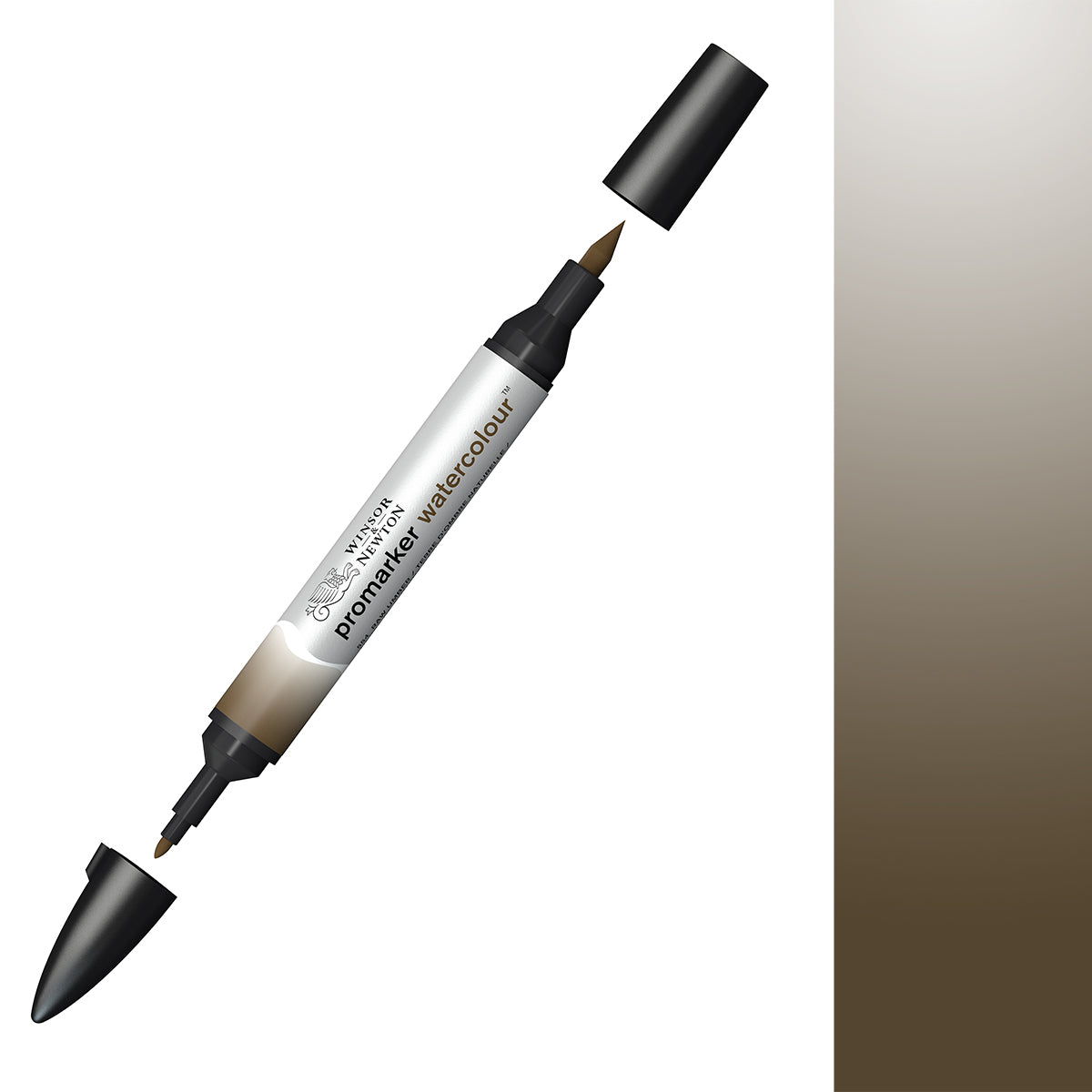 Winsor & Newton Watercolour Markers Raw Umber 554 - Winsor & Newton at DRK Crafts