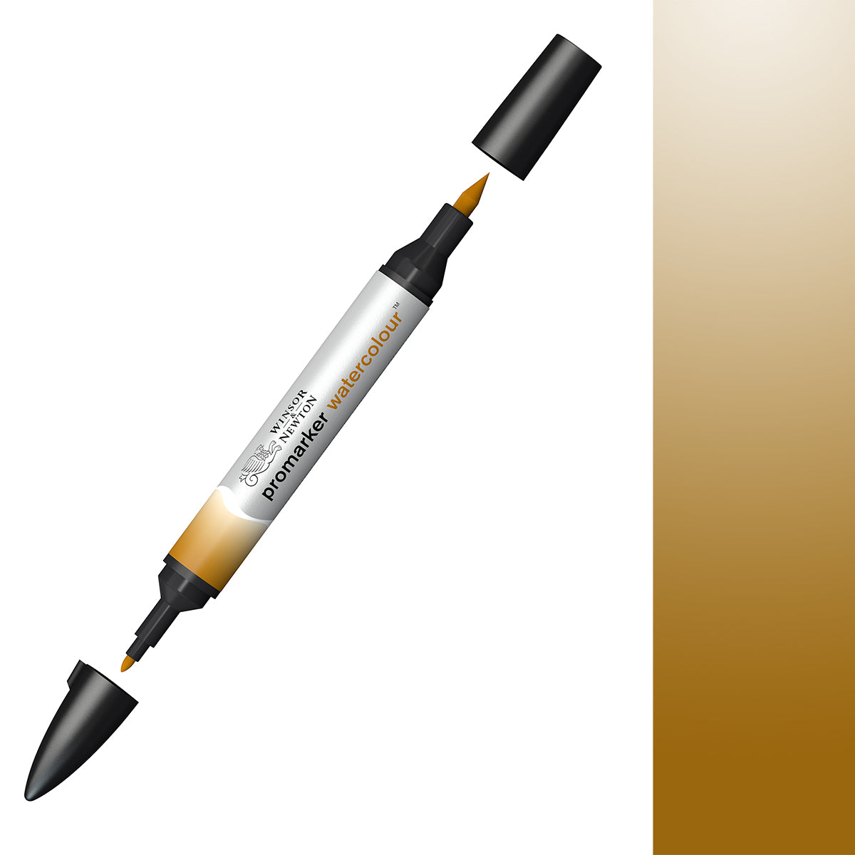 Winsor & Newton Watercolour Markers Yellow Ochre 744 - Winsor & Newton at DRK Crafts