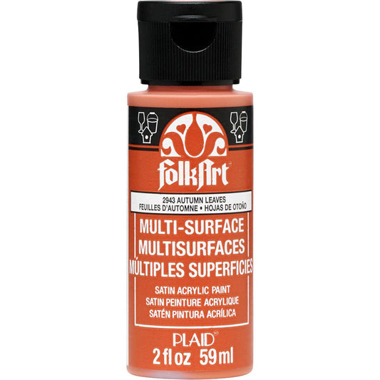FolkArt Multi Surface Acrylic 2oz – Autumn Leaves – 59ml (2oz)