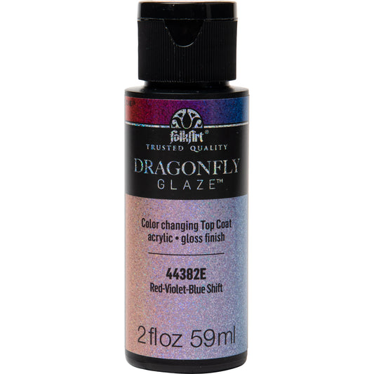 Dragonfly Glaze 2oz – Red Violet Blue Shift – 59ml (2oz)