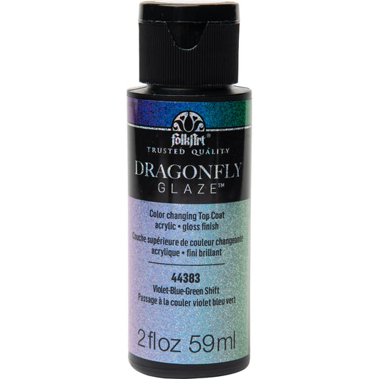 Dragonfly Glaze 2oz – Violet Blue Green Shift – 59ml (2oz)