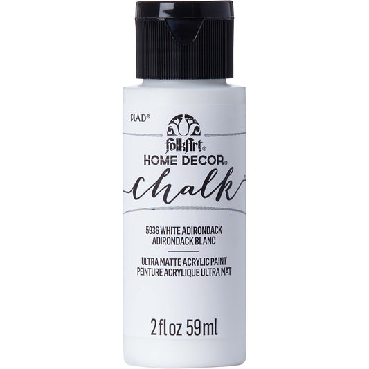 FolkArt Chalk Paint 2oz White Adironack – 59ml (2oz)
