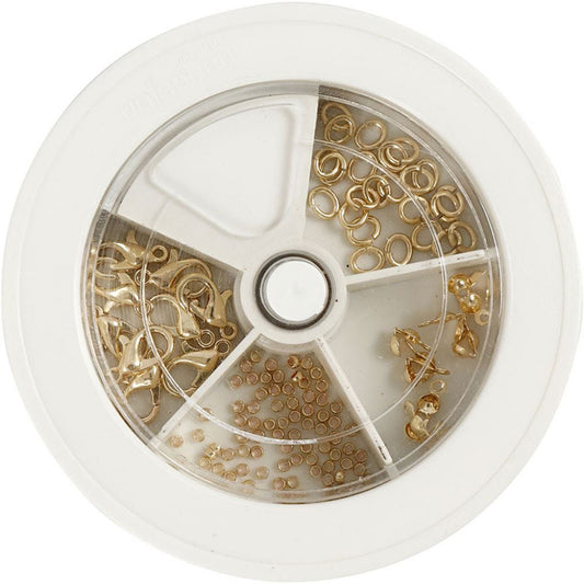 Create Crafts Jewellery Finding Assortment - Gold Plated