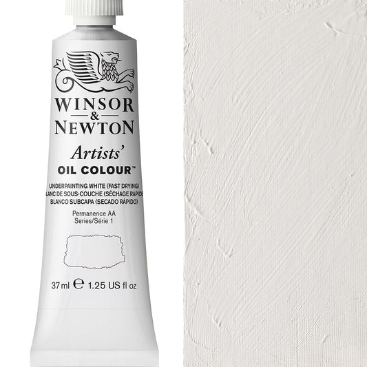 Winsor & Newton Artists' Oil Colour 37ml Underpainting White (Fast Drying) - Winsor & Newton at DRK Crafts