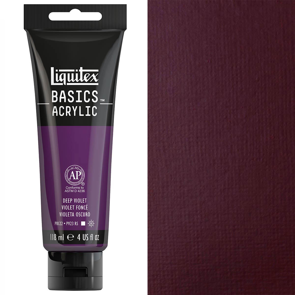 Liquitex - Basics - 118ml Acrylic Paint Deep Violet