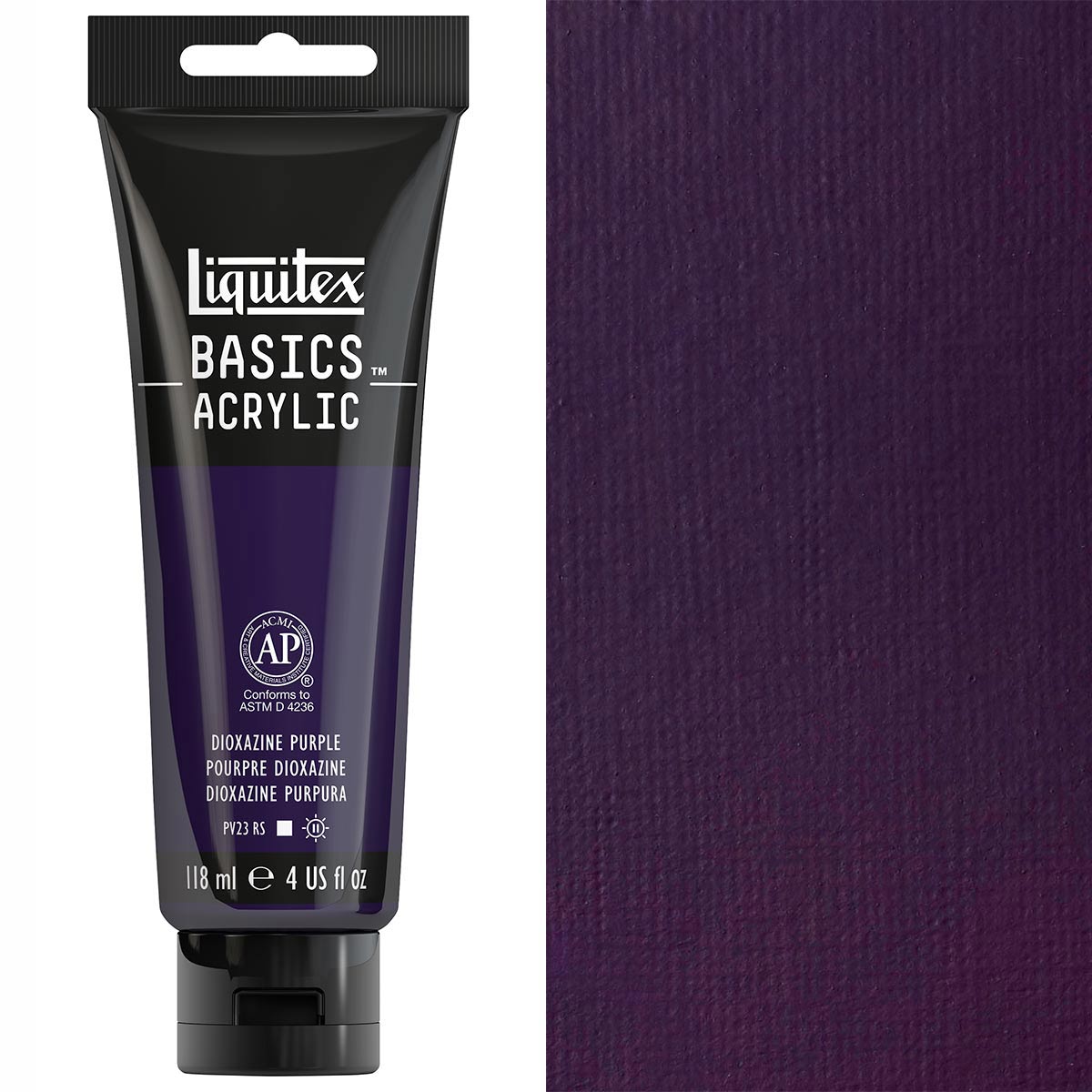 Liquitex - Basics - 118ml Acrylic Paint Dioxazine Purple