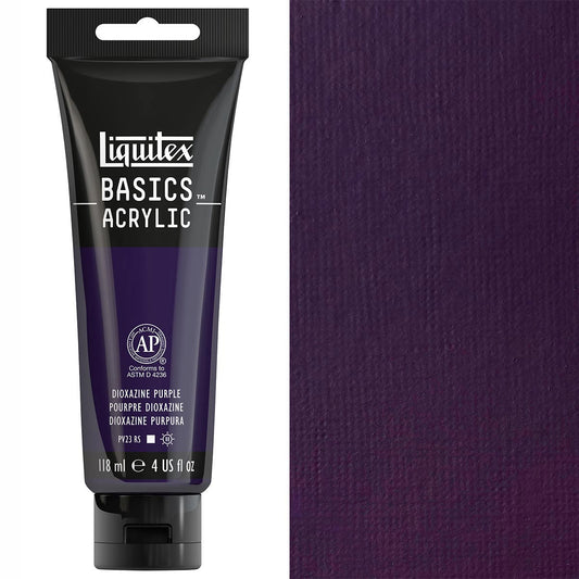 Liquitex - Basics - 118ml Acrylic Paint Dioxazine Purple