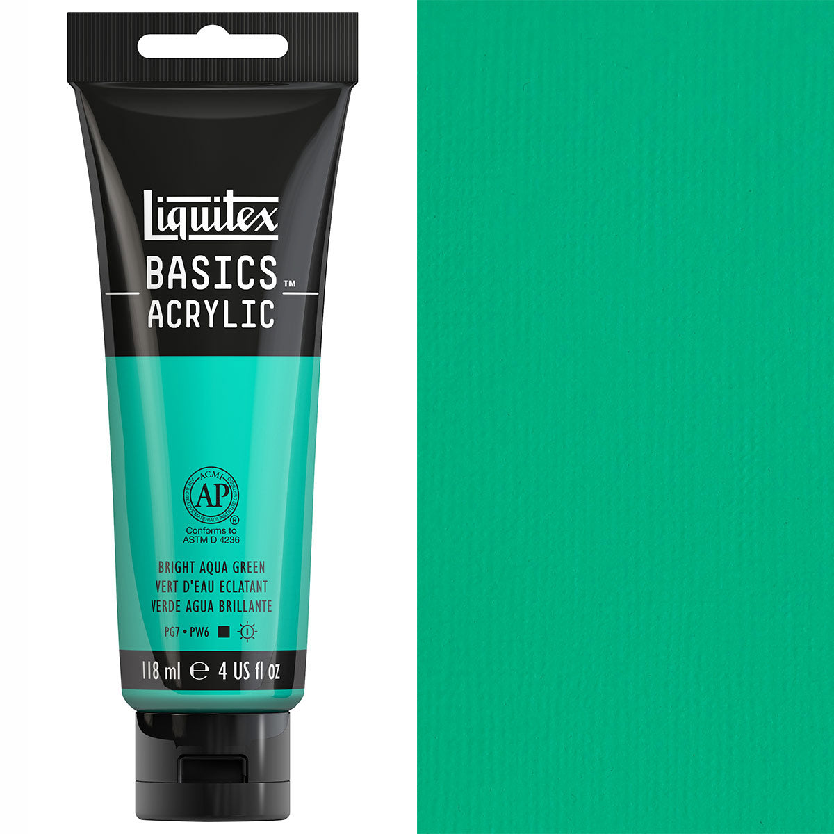 Liquitex - Basics - 118ml Acrylic Paint Bright Aqua Green