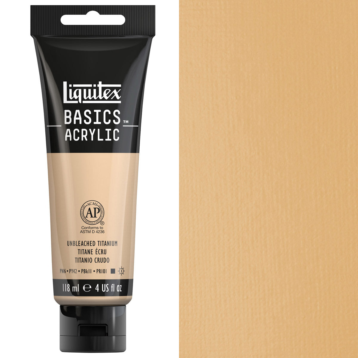 Liquitex Basics Acrylic 118ml Acrylic Paint - 434 Unbleached Titanium