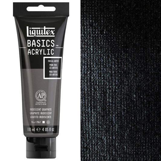 Liquitex Basics Acrylic 118ml Acrylic Paint - 049 Iridescent Graphite