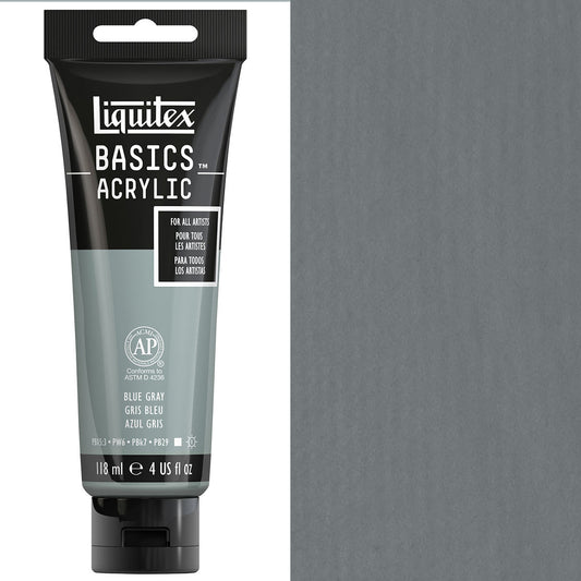 Liquitex Basics Acrylic 118ml Acrylic Paint - Blue Grey