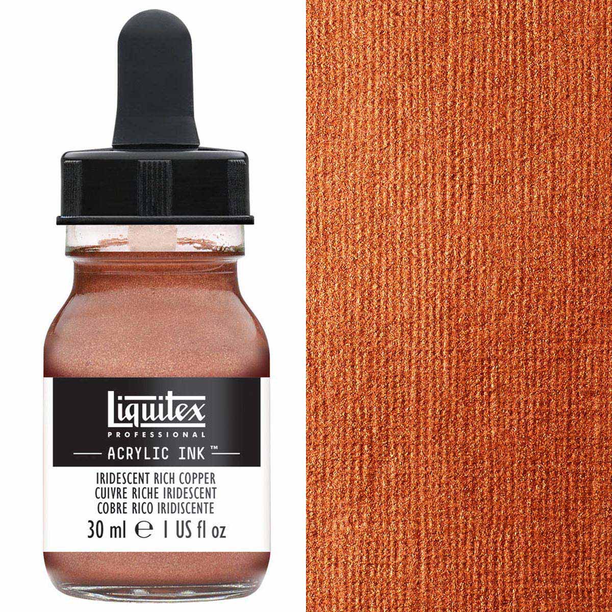 Liquitex - Professional Acrylic Ink - 30ml Iridescent Rich Copper
