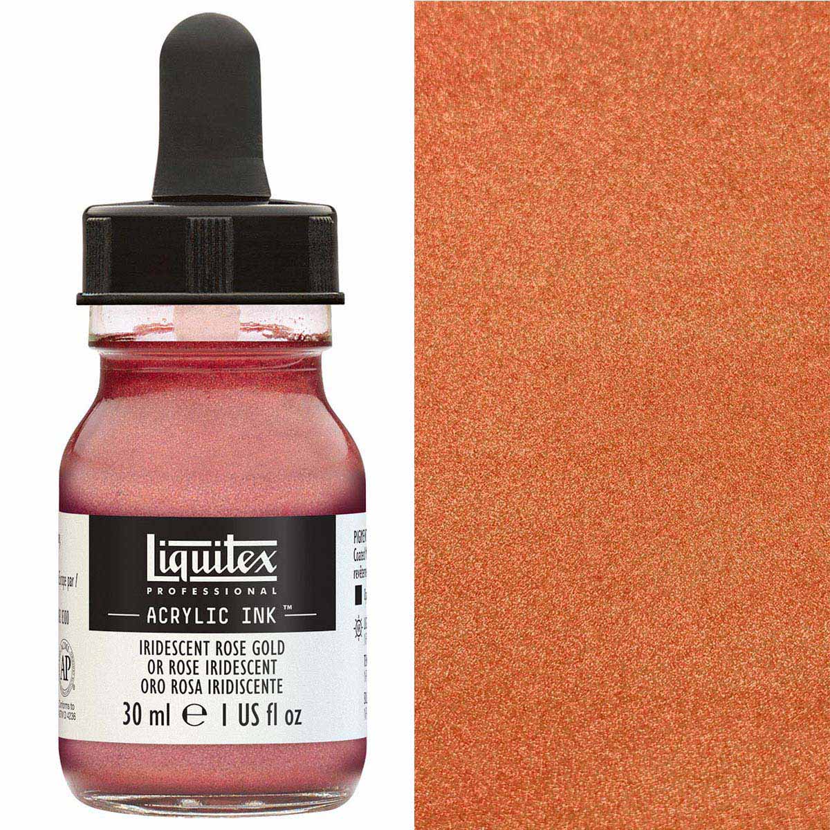 Liquitex - Professional Acrylic Ink - 30ml Iridescent Rose Gold