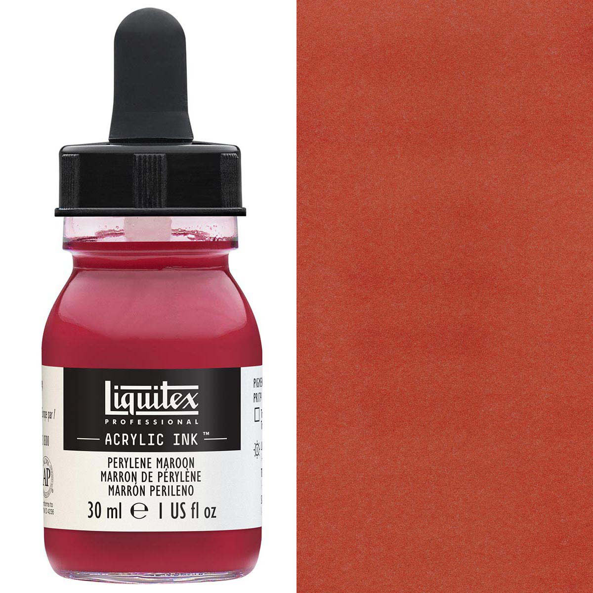 Liquitex - Professional Acrylic Ink - 30ml Perylene Maroon