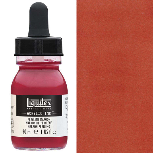Liquitex - Professional Acrylic Ink - 30ml Perylene Maroon