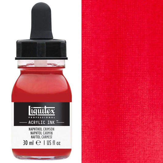 Liquitex - Professional Acrylic Ink - 30ml Napthol Crimson
