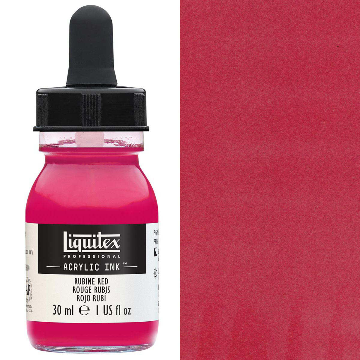 Liquitex - Professional Acrylic Ink - 30ml Rubine Red