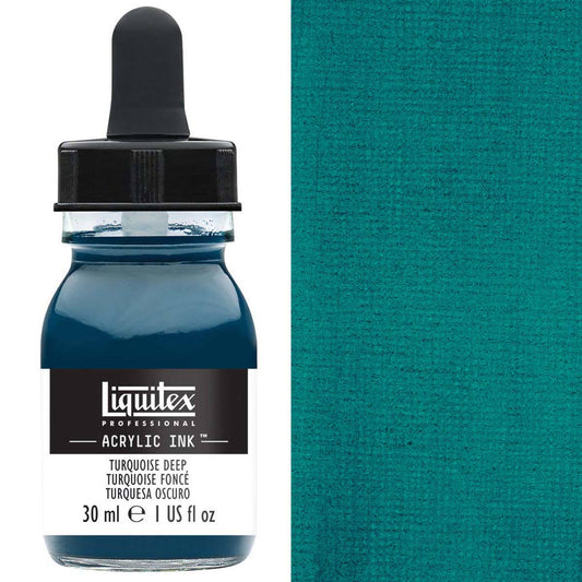 Liquitex - Professional Acrylic Ink - 30ml Turquoise Deep