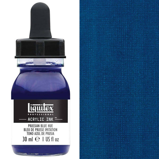Liquitex - Professional Acrylic Ink - 30ml Prussian Blue Hue
