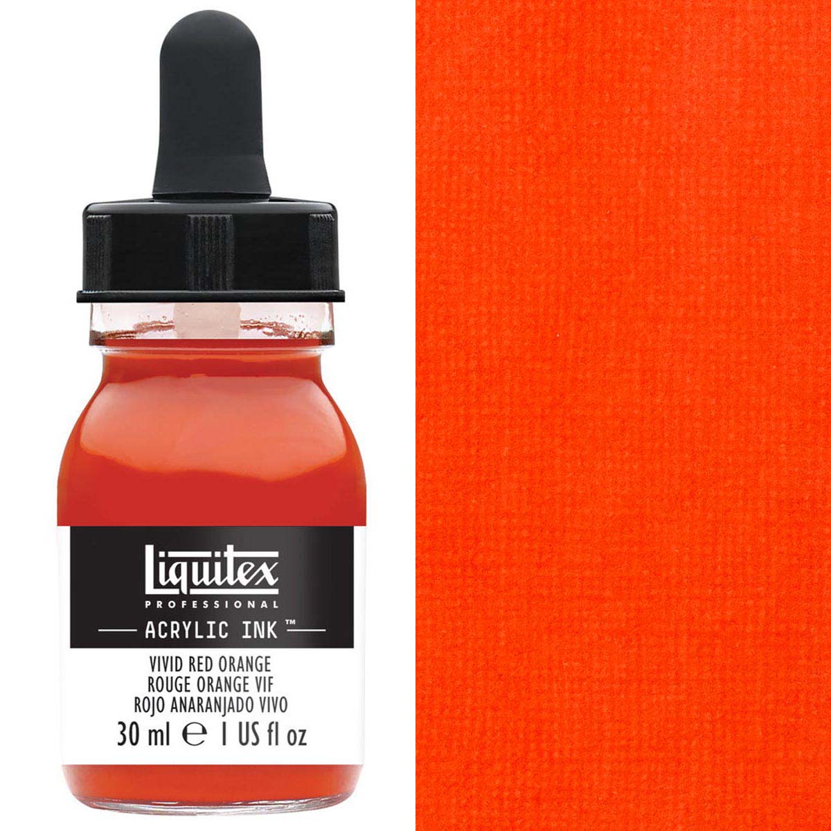 Liquitex - Professional Acrylic Ink - 30ml Vivid Red Orange