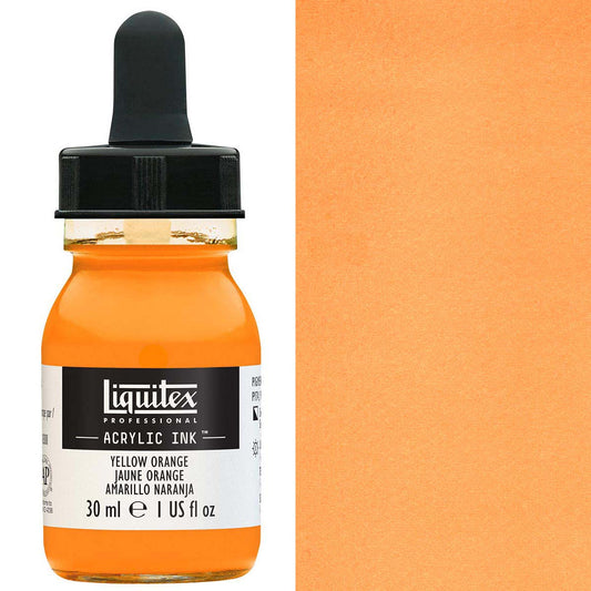 Liquitex - Professional Acrylic Ink - 30ml Yellow Orange