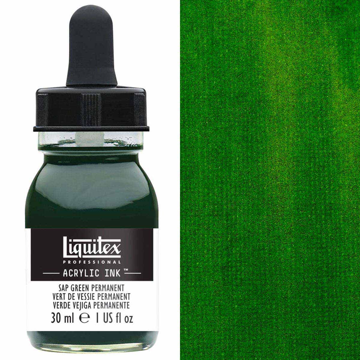 Liquitex - Professional Acrylic Ink - 30ml Permanent Sap Green