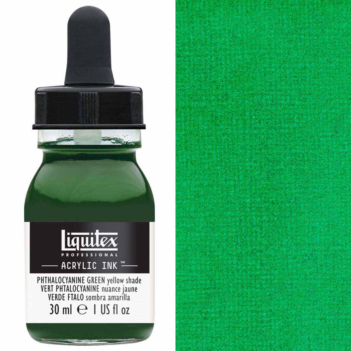 Liquitex - Professional Acrylic Ink - 30ml Phthalocyanine Green Yellow Shade