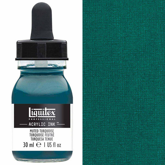 Liquitex - Professional Acrylic Ink - 30ml Muted Turquoise