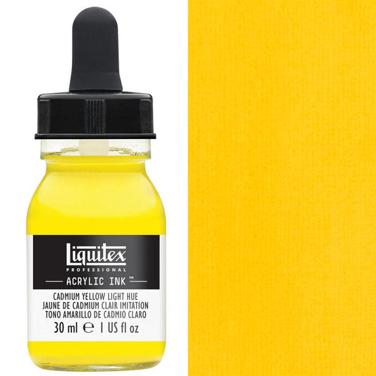 Liquitex - Professional Acrylic Ink - 30ml Cadmium Yellow Light Hue