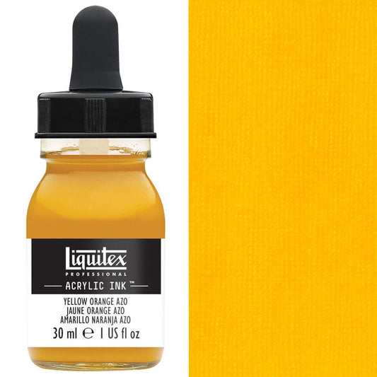 Liquitex - Professional Acrylic Ink - 30ml Yellow Orange Azo