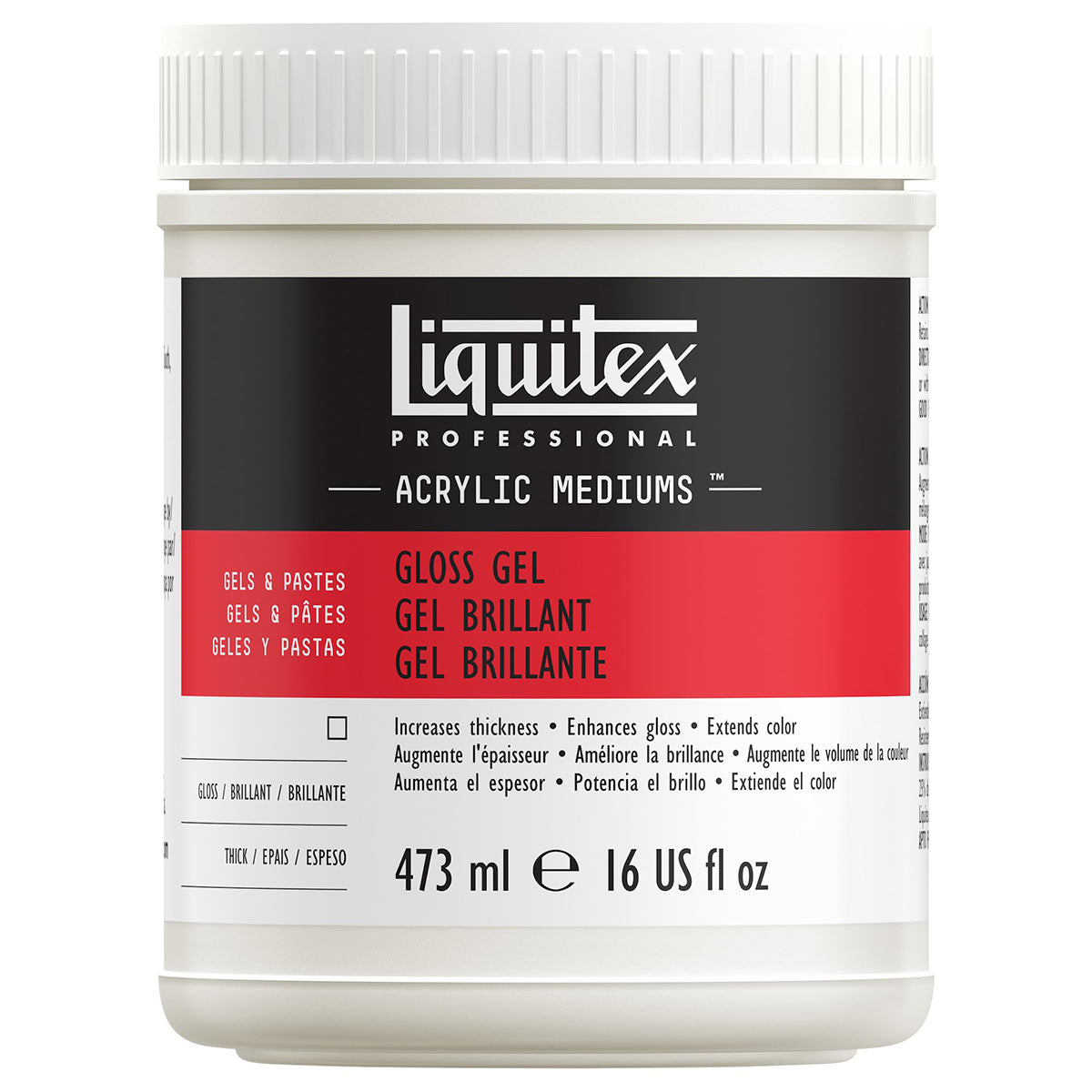 Liquitex - Gloss Gel Medium 473ml