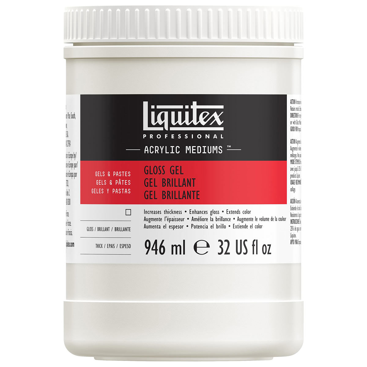 Liquitex - Gloss Gel Medium 946ml