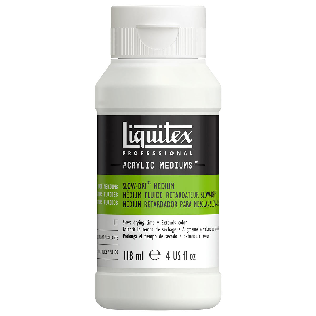 Liquitex - Slow-Dri Blending Fluid Medium 118ml Acrylic Paint