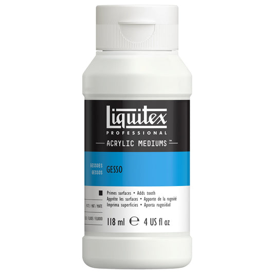 Liquitex - White Gesso 118ml Acrylic Paint