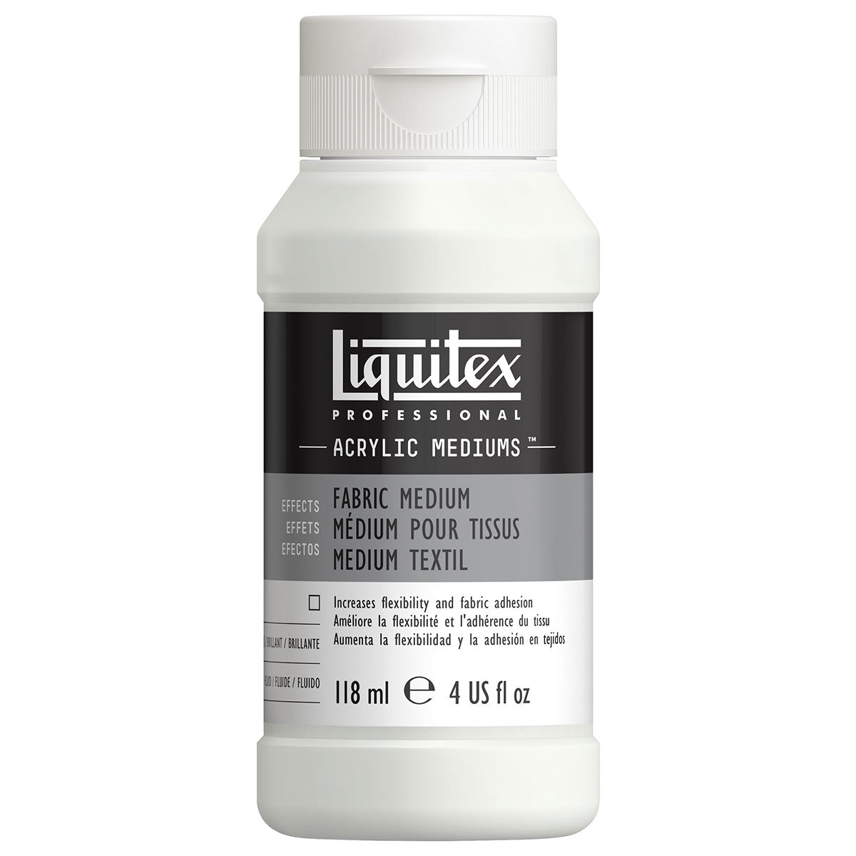 Liquitex - Fabric Medium 118ml Acrylic Paint