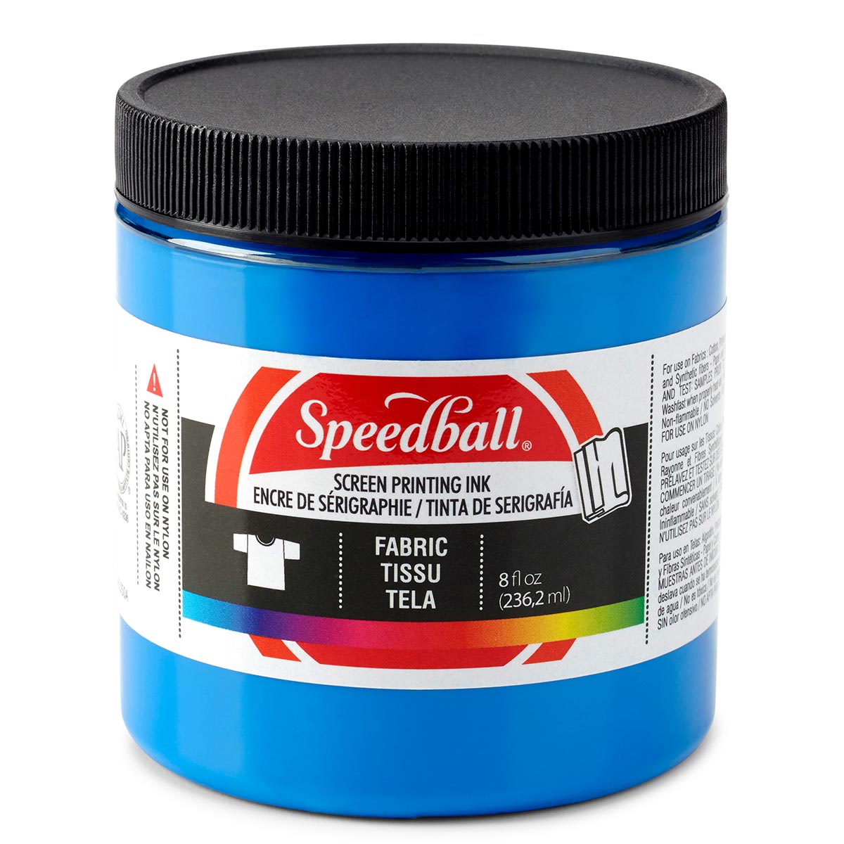 Speedball Fabric Screen Printing Ink – Blue – 236ml (8oz) by Speedball