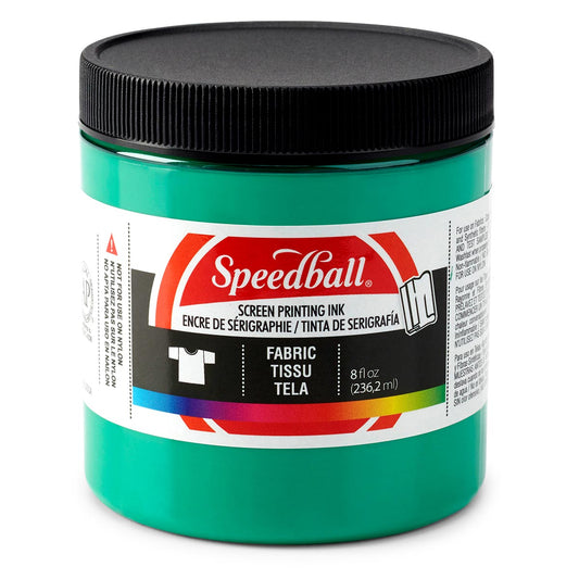 Speedball Fabric Screen Printing Ink – Green – 236ml (8oz) by Speedball