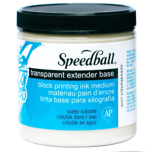 Speedball Water-Soluble Block Printing Ink – 236ml (8oz) by Speedball