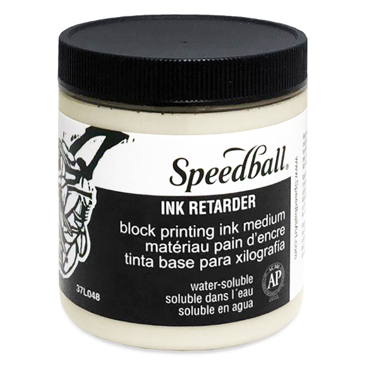 Speedball Water-Soluble Block Printing Ink – 236ml (8oz) by Speedball
