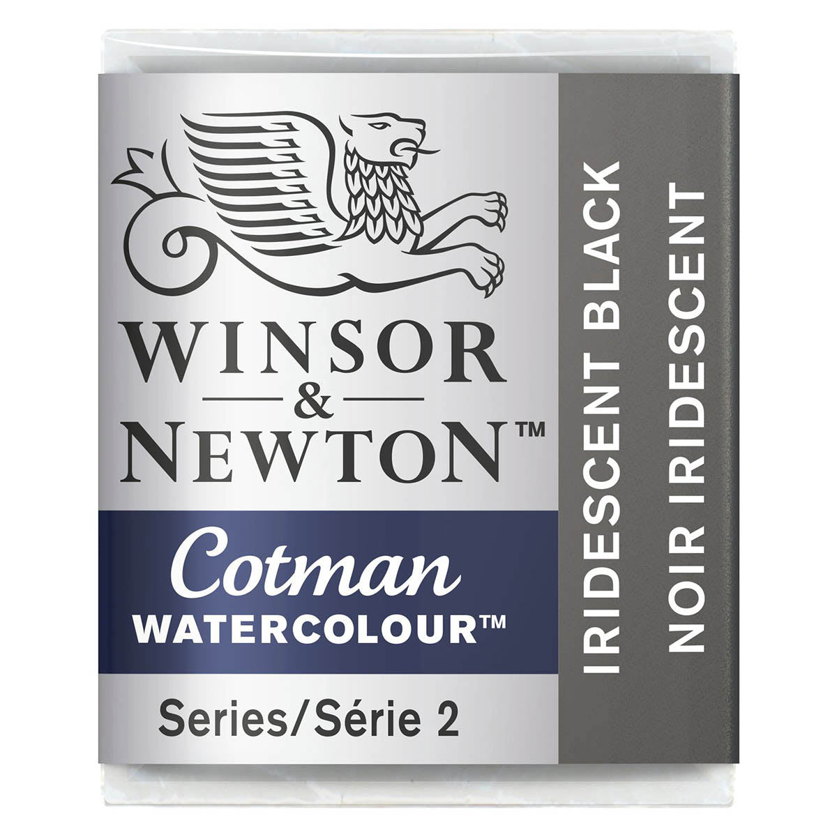 Winsor & Newton Cotman Watercolour Half Pan Iridescent Black - Winsor & Newton at DRK Crafts