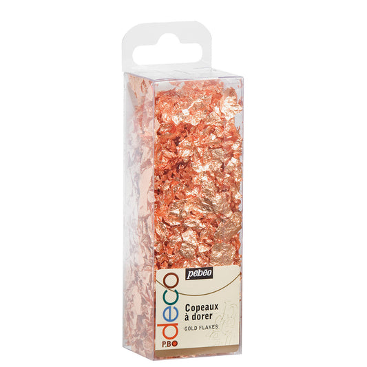 Pebeo Deco Gold Flakes - Copper