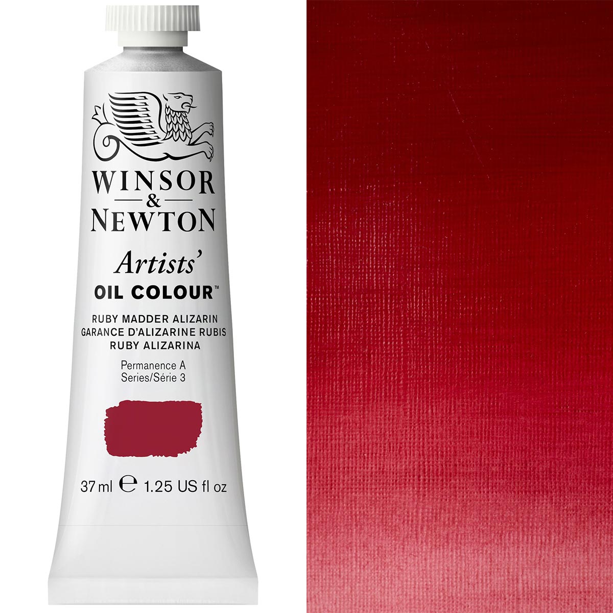 Winsor & Newton Artists' Oil Colour 37ml Ruby Madder Alizarin - Winsor & Newton at DRK Crafts