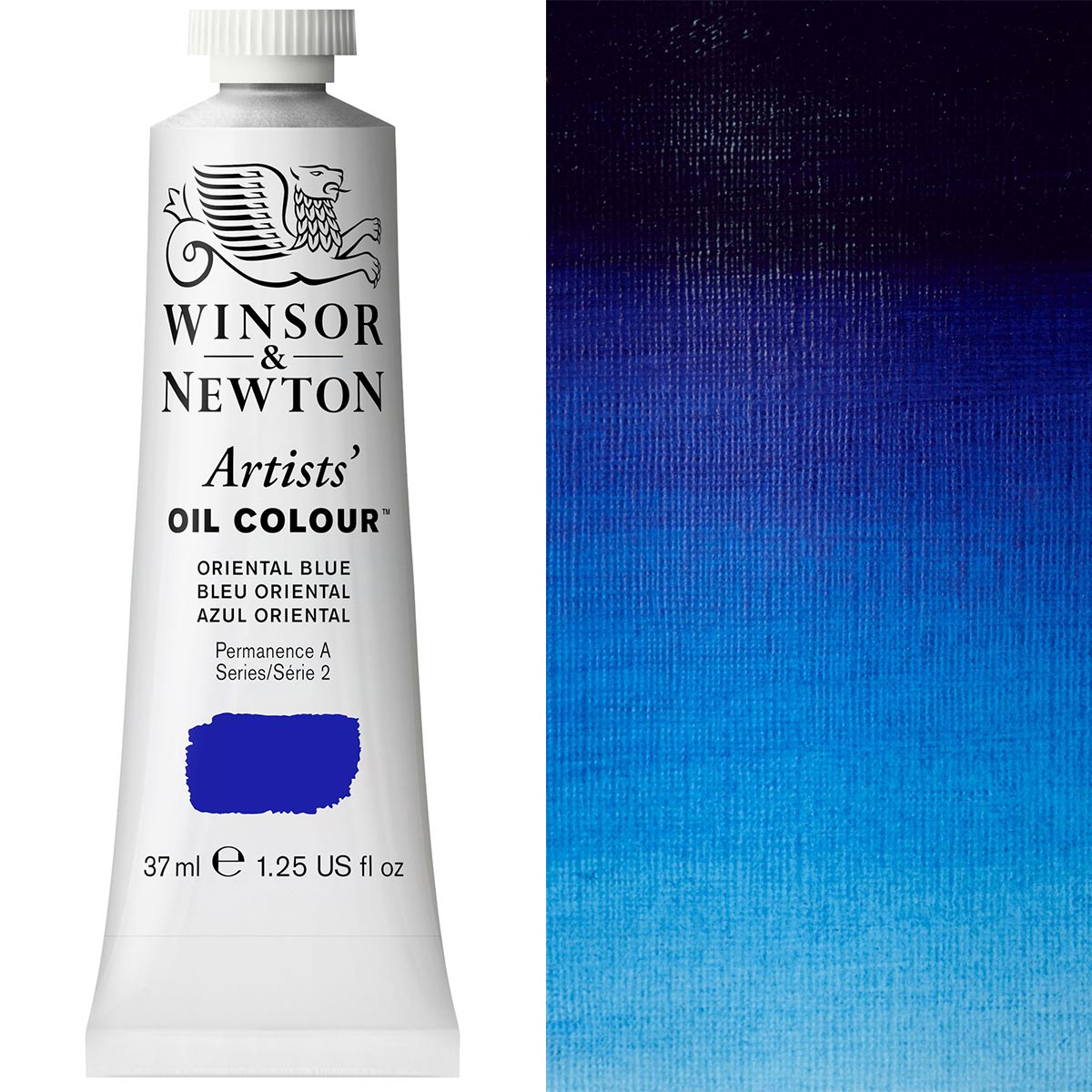 Winsor & Newton Artists' Oil Colour 37ml Oriental Blue - Winsor & Newton at DRK Crafts